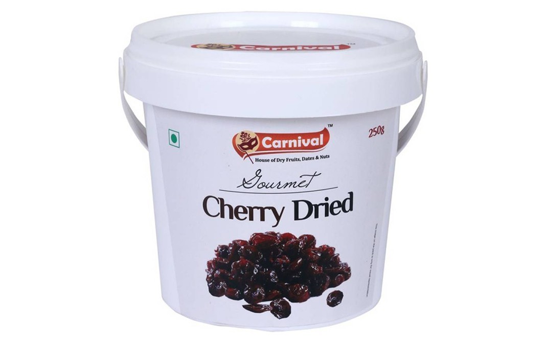 Carnival Cherry Dried    Plastic Container  250 grams